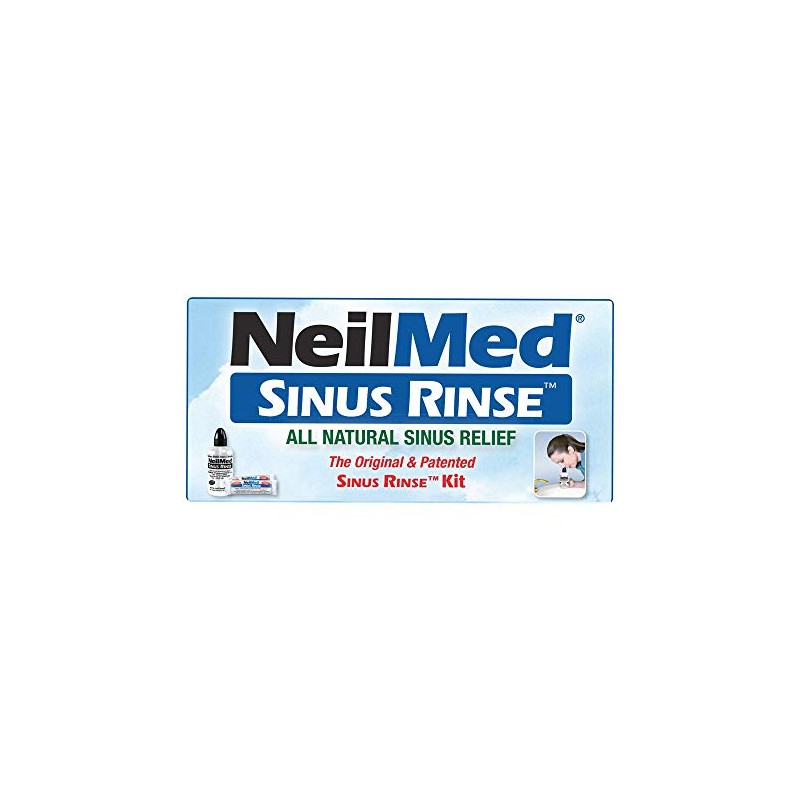Sinus Rinse de NeilMed, 50 sobres previamente mezclados, 100, 1,