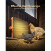 Smart Chicken Coop Heater, 200 Watts Chick Heater Built-in Adaptive
