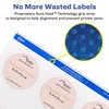 Avery® Printable Labels With Sure Feed®, 22562, Round, 2.5" Diameter,