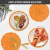 ME.FAN Silicone Trivet Mats - 4 Pack Pot Holders -