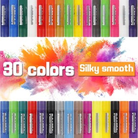 abby paint, 30 Colors, Washable Art Paint for Students, Mess Free, Quick Drying, Tempera Paint Sticks for Kids