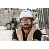 Uvex suXXeed Safety Glasses for Work and Laboratory, Transparent/Anthracite Blue