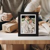 upsimples 5x7 Picture Frame, Display Pictures 4x6 with Mat or