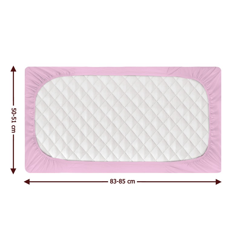 Next To Me Compatible Crib Fitted Sheets 3Pcs Set (83-85