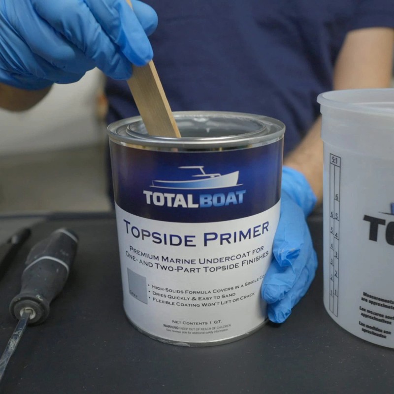 Totalboat Marine Topside Boat Paint Primer For Fiberglass And Wood,