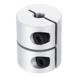 MECCANIXITY Shaft Coupling 7 to 12.7mm(ID) 30mm(L) Aluminum Alloy Shaft Coupler Connector Rigid Joint Motor Accessories for 3D Printer DIY Robots Model CN