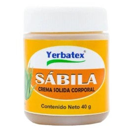 Pomada De Sábila, Crema Sólida Corporal, Frasco De 40g Hierbas