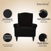 Easy-Going Stretch Wingback Chair Sofa Slipcover 1-Piece Sofa Cover Furniture