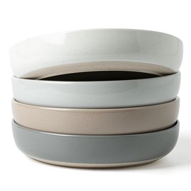 Famiware Milkyway 4-piece Stoneware 33-oz Pasta Bowl Set - Color: Multicolor
