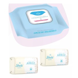 Sheló Nabel Toallitas Desmaquilla Con Acid Hialu Y Jabon De Arroz Shelo