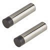 Door Stop Wall or Skirting Mounted Satin Stainless Steel 78mm