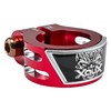 XOUX GRIT CNC Aluminum BMX Seatpost Clamp 28.6, Red