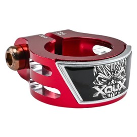 XOUX GRIT CNC Aluminum BMX Seatpost Clamp 28.6, Red
