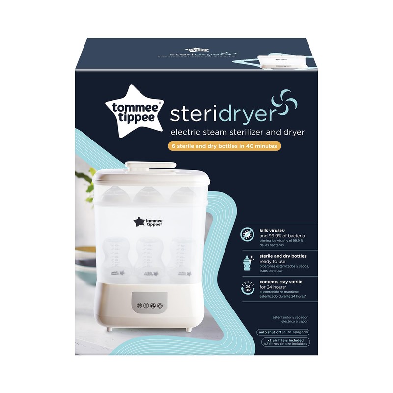 Tommee Tippee Steridryer Electric Steam Sterilizer and Dryer for Baby