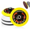 4 PCS 5 Inch Hook and Loop Backing Pad, Angle