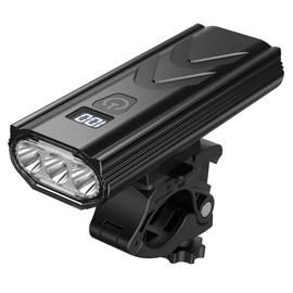 OLDBER Rechargeable Bike Lights with 3*LED Beams（Black