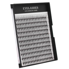Vayator Large Tray 220 Cluster/Box Eyelashes 0.07 Thickness Eyelashes Individual Eyelash False Eyelashes Extension Eyelash 20D Eyelash (14mm)