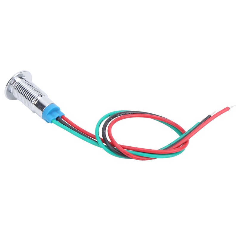 4 Sets PreWired Round LEDs Waterproof 2Color Signal Light Common