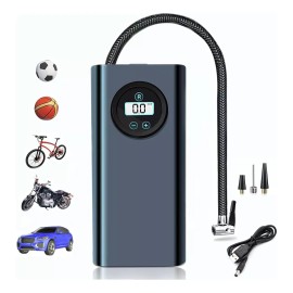 Future Bomba De Aire Bici Inflar Llantas Auto Inteligente Digital