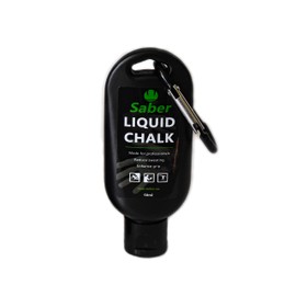 Saber Liquid Chalk 50ml | Sports Chalk | Enhance Hand Grip & Hold | Fast Drying | Sweat Free | Gym, Weightlifting, Gymnastics, Rock Climbing, Crossfit, Bouldering, Pole Dancing, Calisthenics (50ml)