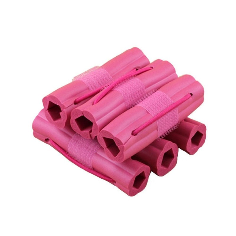 6pcs Foam Hair Rollers Reusable Soft Sponge Roller for Long
