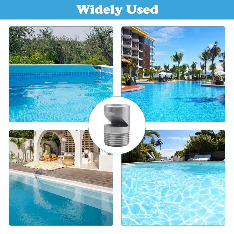 86201500 Stainless Steel Swimming Pool Jet Nozzle,Corrosion Resistance Stainless Steel