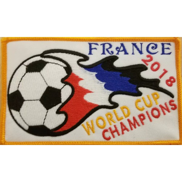 FRANCE 2018 WORLD CUP Patch With Hook & Loop Fastener