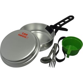CAO Camping Aluminium Cook Set for 1 Person 1.1 l