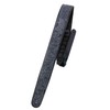 Walker & Williams DLX-282 Black Leather Padded Guitar Strap with