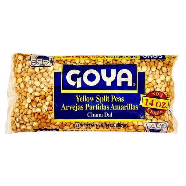 Goya Yellow Split Peas Bag 14 OZ