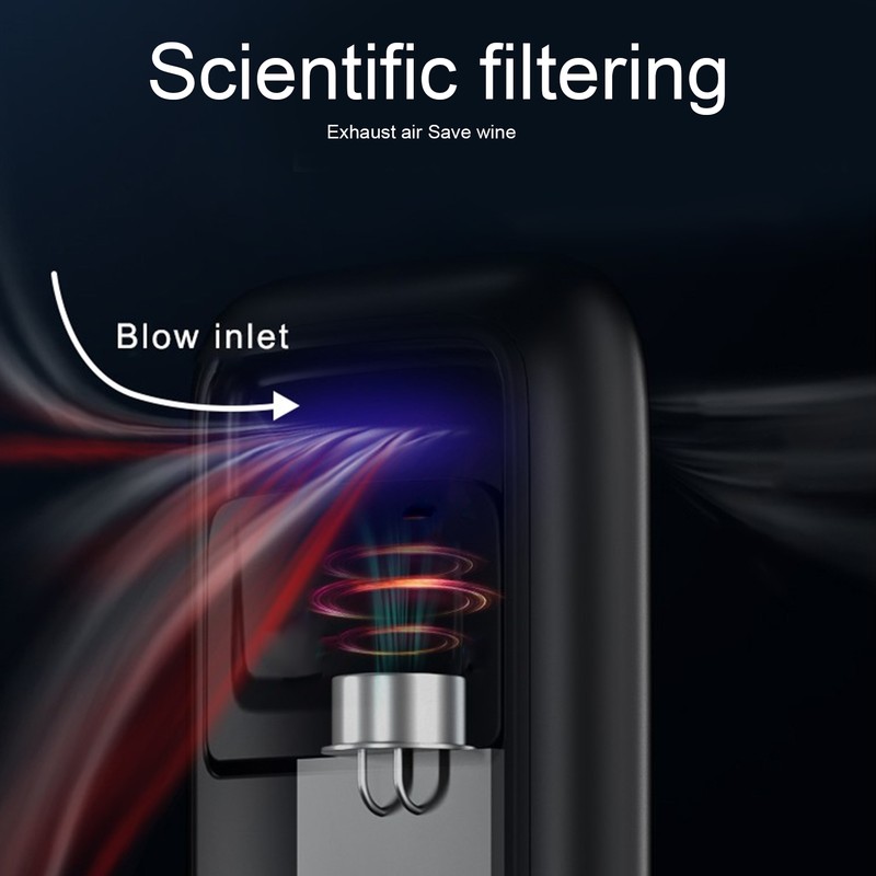 Portable Breathalyzer LCD Display Wine Tester Drunk Driving Analyzer Blow