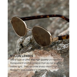 FURTALK Retro Oval Sunglasses Womens UV400 Protection Sun Glasses Plastic Frame Sunnies Shades FT8219 (Brown/Tortoise)