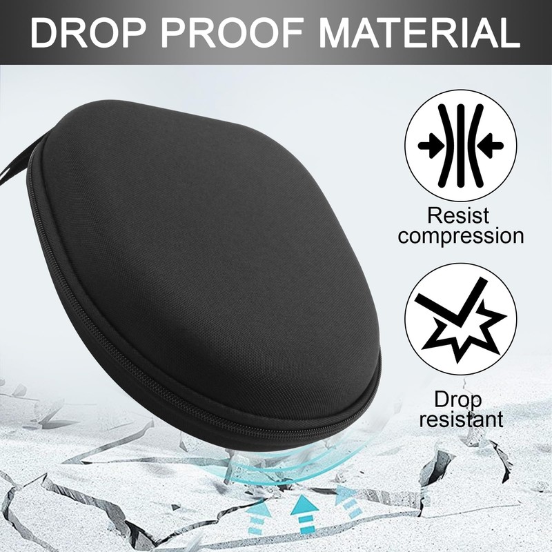 Durable Nylon Headphone Case Universal Size Compatible with Sony MDR-XFB950BT,