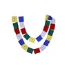 Tibetan Buddhist Fluttering Prayer Flags (Lungta) Mantras And Wind Horses-