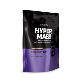 BioTechUSA Hyper Mass - Mass Gainer mit Kohlenhydraten & Proteinmischung | Mikronisiertes Kreatin | Glutenfrei, 1 kg, Schokolade