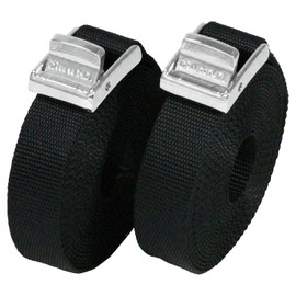 Carmate Inno IN822 High Grade Belt [High Strength Belt] Total Length 16.4 ft (4 m) x 2 Packs, Black