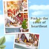 Flever Dollhouse Miniature DIY House Kit Creative Room with Furniture