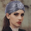 CROWN GUIDE 1920s Gatsby Headpiece Crystal Roaring 20s Costumes Accessories