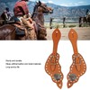 Spur Strap Artificial Leather Adjustable Western Spur Strap with Buckle