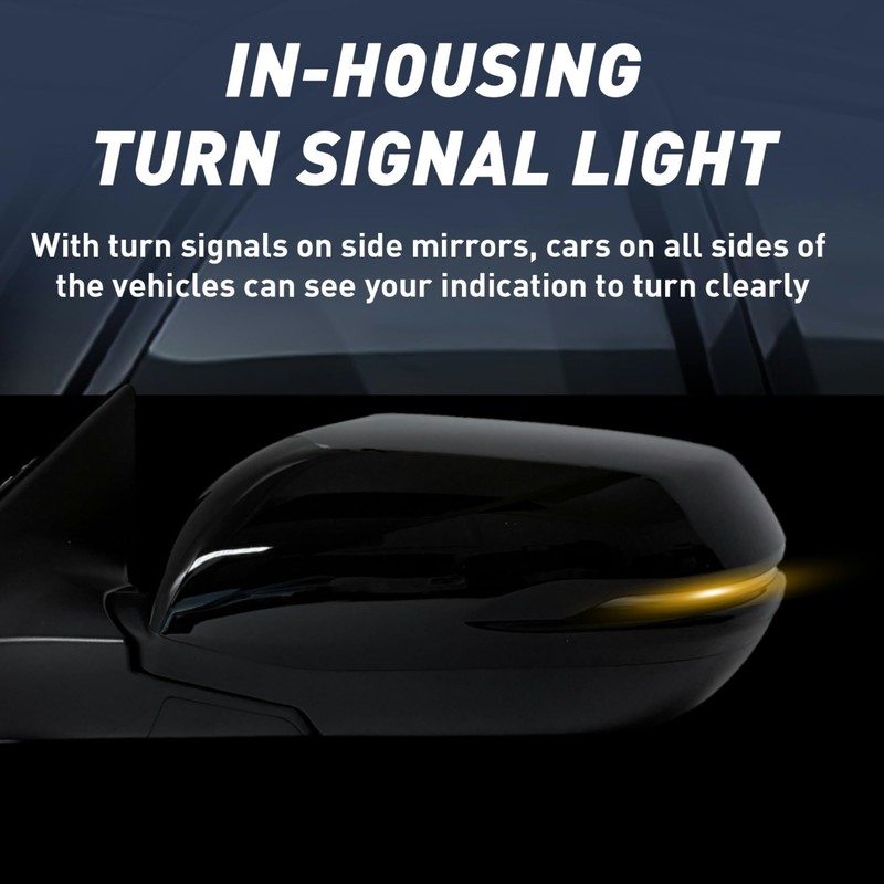 Passenger Right Side Mirror Compatible With 2017-2022 Honda CRV With