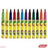 12 Vibrant Shades RORITO Happy Hoo Xtrafun Soft Colouring Marker