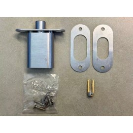 Kenstan Through Bolt Mount Sliding Door Plunger Lock For SFIC Core (KEY RETAINING)