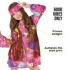 Morph Hippie Costume for Children Girls, Perfect for Carnival, Creative
