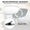 LivTee Blind Spot Car Mirror, HD Glass Frameless Convex Side
