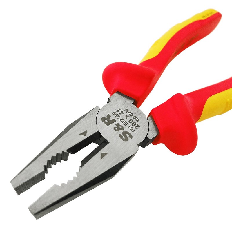 S&R VDE - Combination Insulated Pliers 180mm 1000V Universal Pliers,