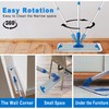 Mr. Towels Premium Microfiber Floor Mop + 2 Reusable 18"