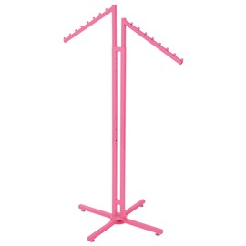 SSWBasics Hot Pink 2-Way Clothing Rack with Slant Arms