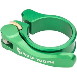 Wolfszahn QR Quick Release Seatpost Clamp - 29.8mm Green