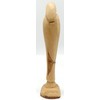 Zuluf Virgin Mary Praying Statue 8.6" - Hand Carved Olive