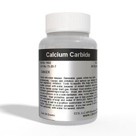 Calcium Carbide Lumps 50g Bottle